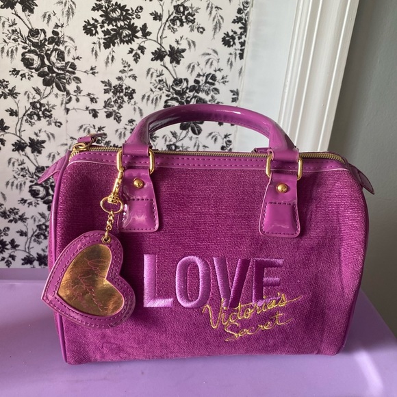 Victoria's Secret Handbags - Y2K Victorias Secret Purple Mini Bag